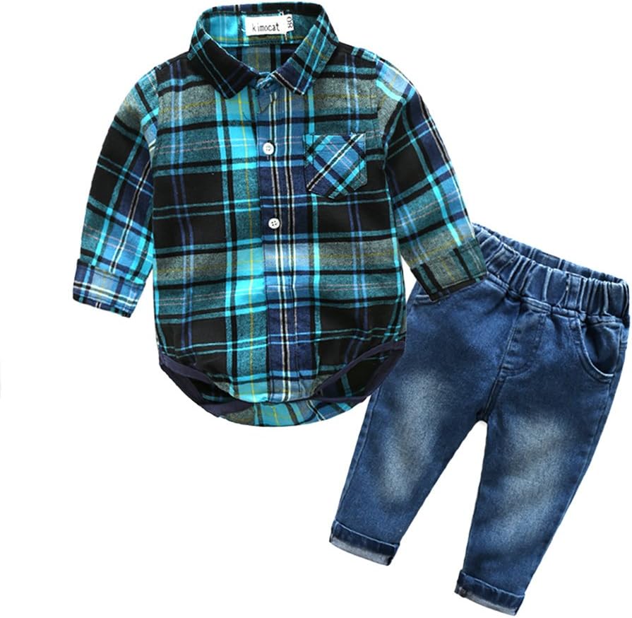 Kimocat Perfect Fit Baby Boys Clothing Set
