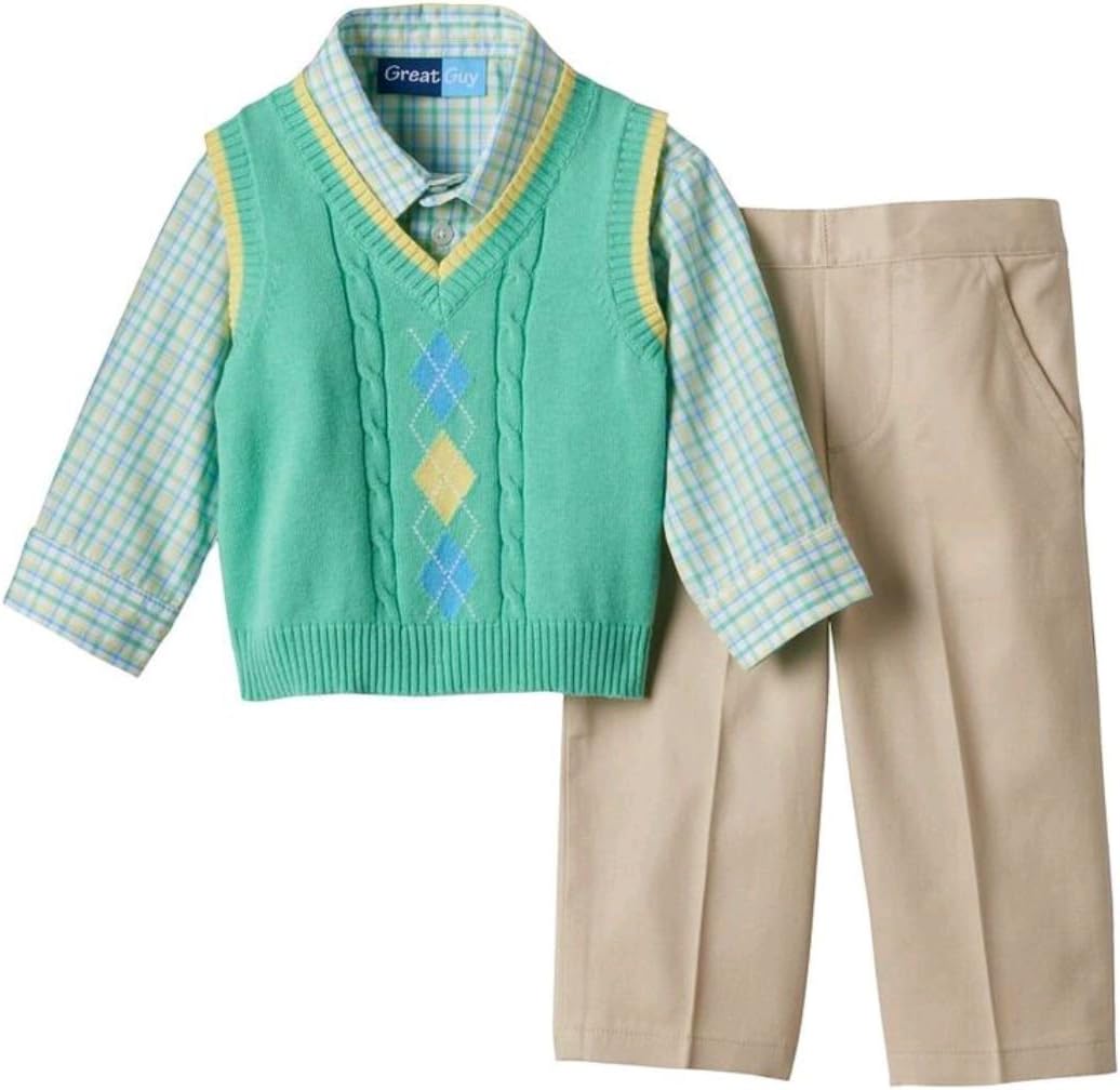 Great Guy Boys vibe Plaid Set