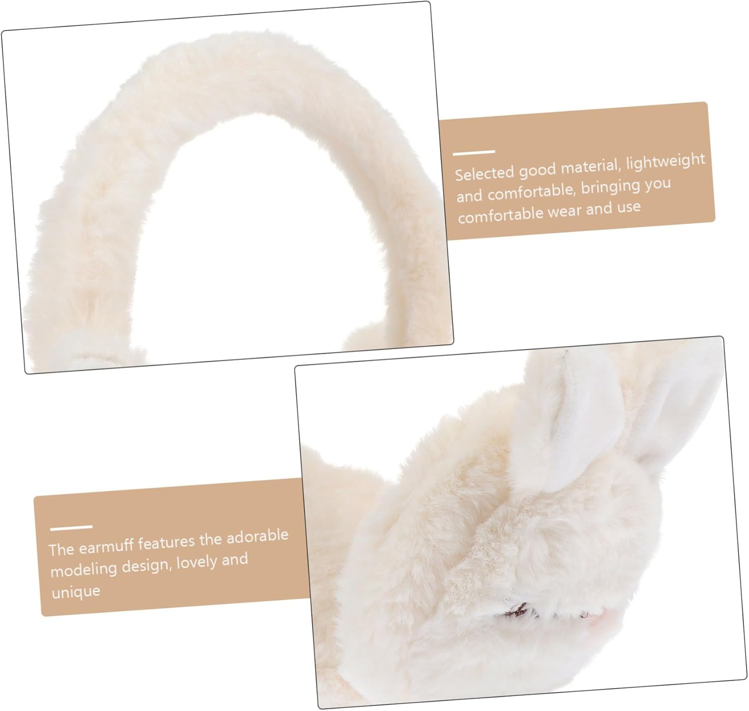 Ewarm Earmuffs for Women - Soft and Comfortable for Winter