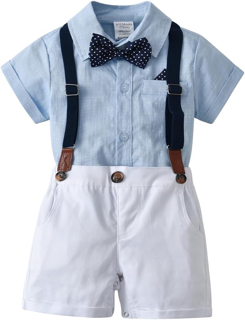 Boarnseorl Baby Boys Gentleman Outfit Set