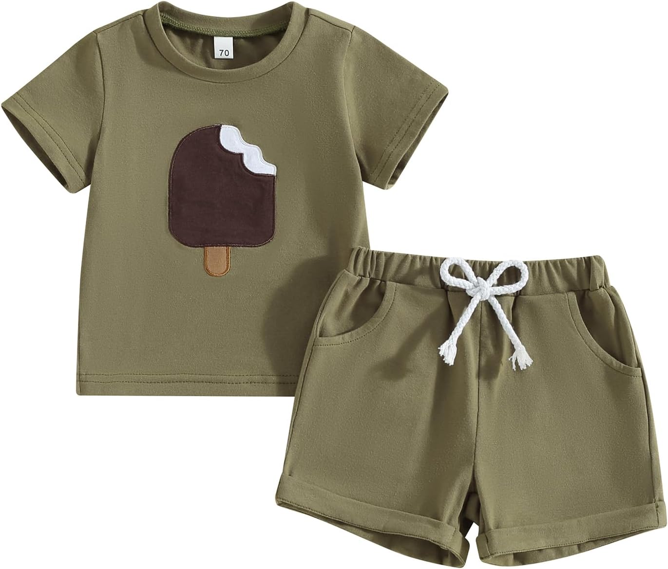 Comfortable Two-Piece Set for Little Boys
