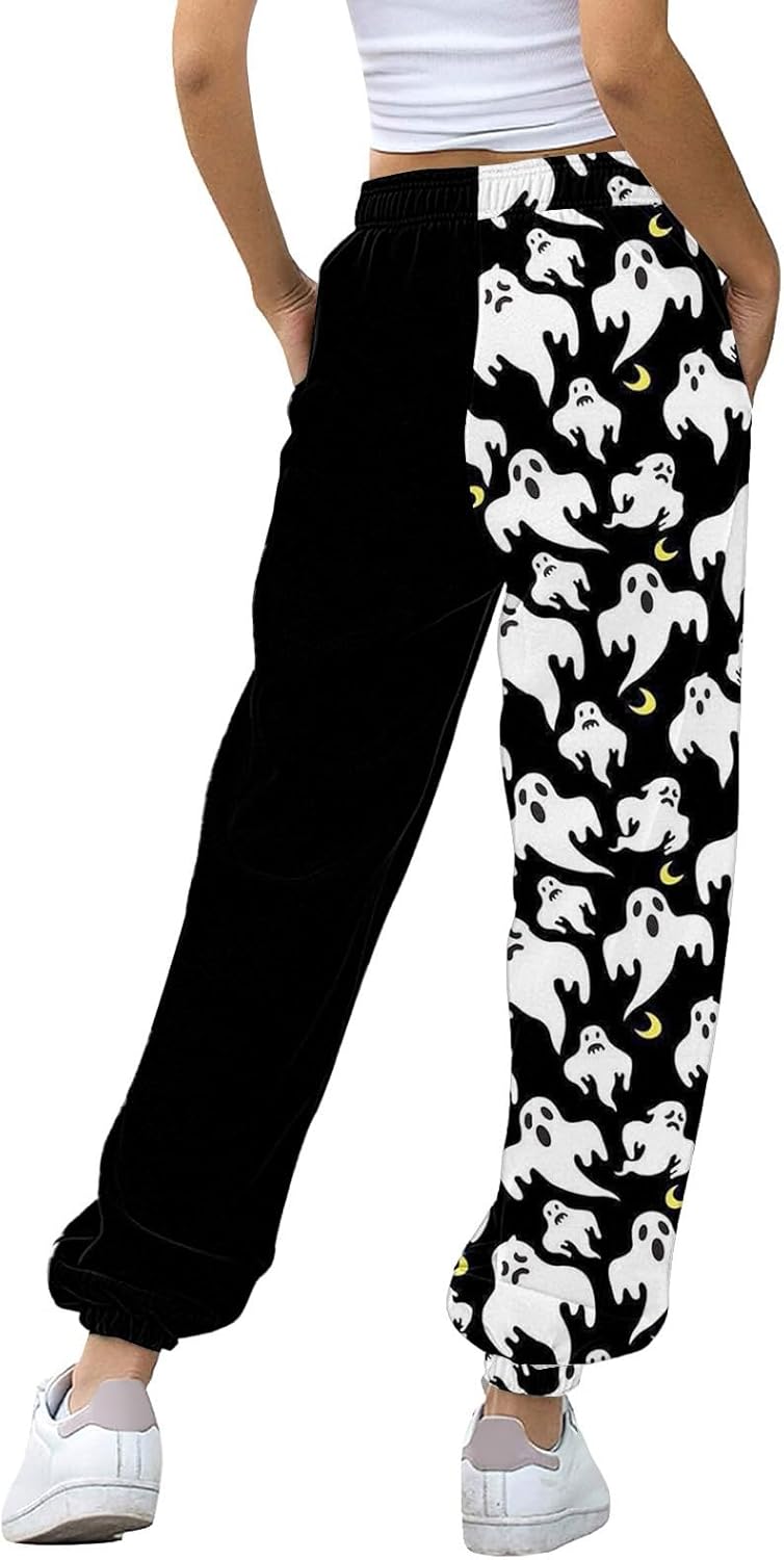 Womens Halloween Sweatpants with Pockets