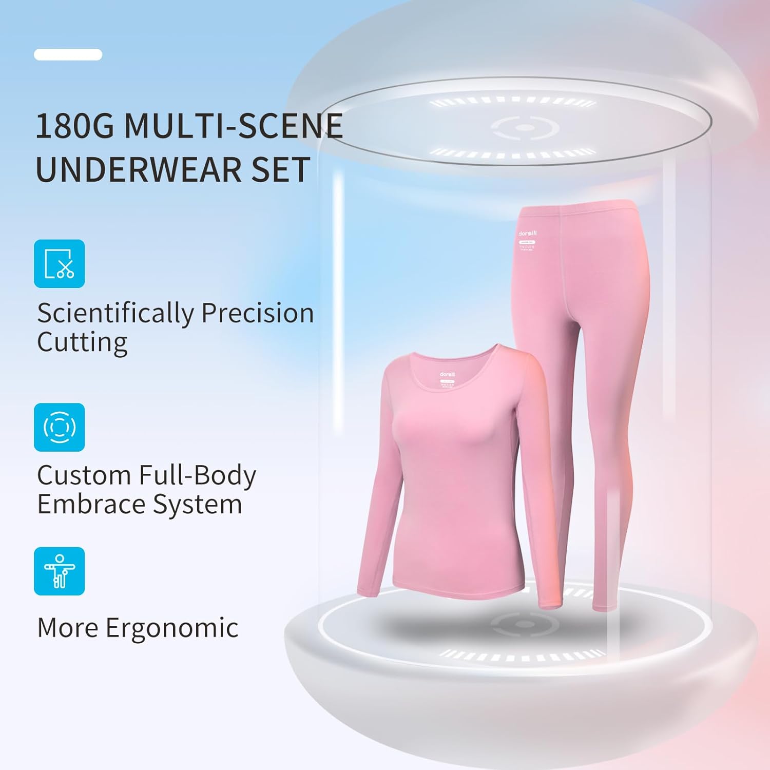Simply Perfect Thermal Pajamas for Womens Autumn Winter