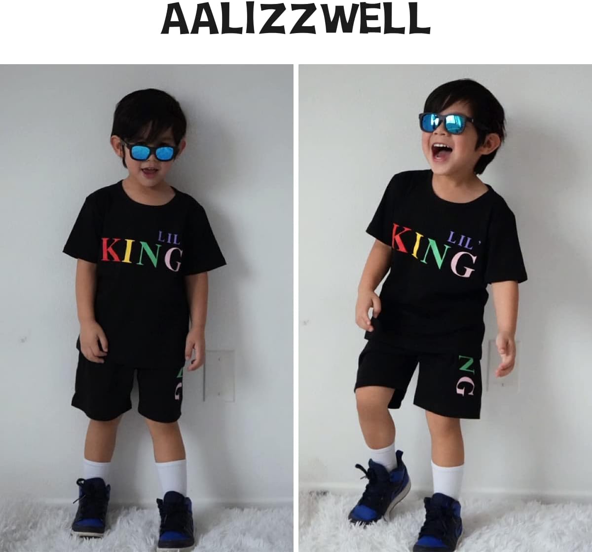 Aalizzwell Toddler Camouflage T-Shirt and Shorts Set Summer Essential