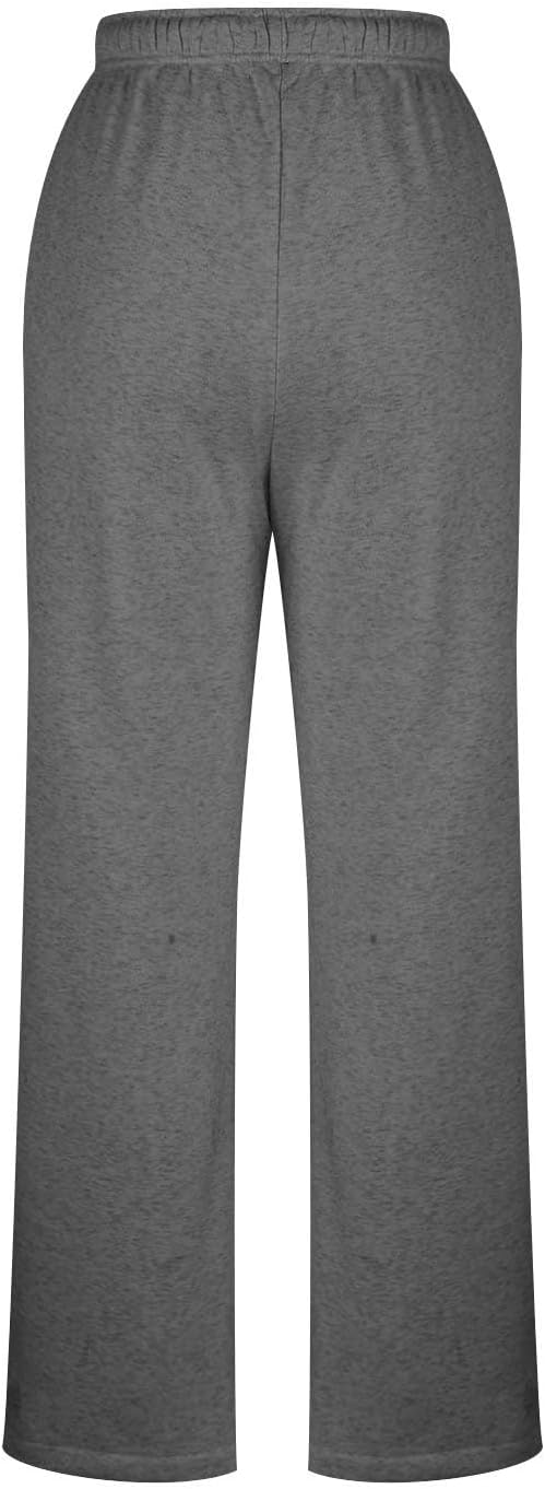 Trendy Wide-Leg Preppy Sweatpants for Women