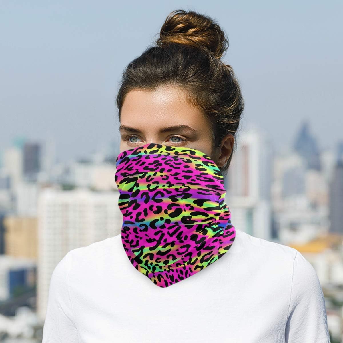 My Little Nest Leopard Balaclava Face Mask