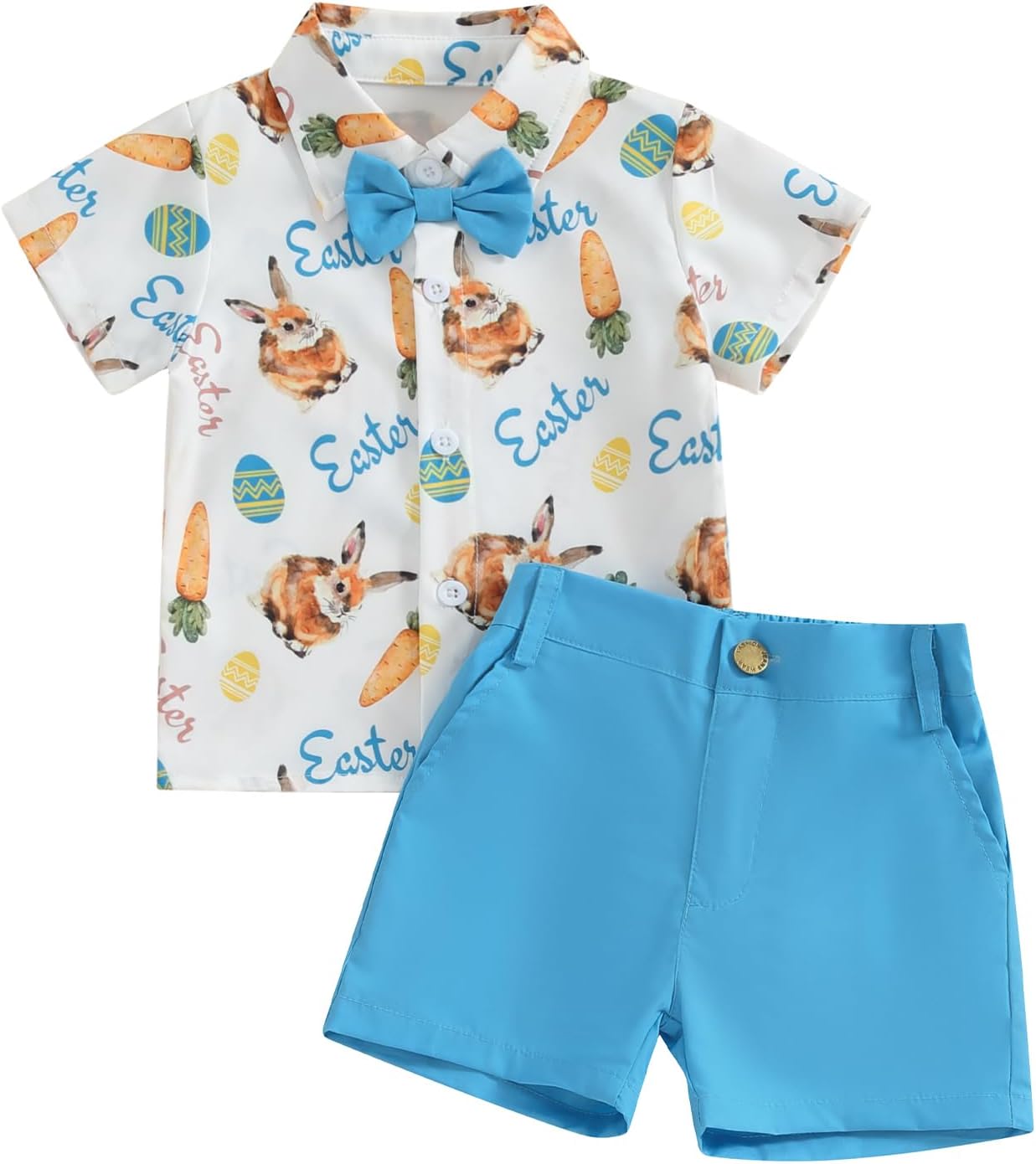 MAINESAKA Toddler Easter Outfit 2 Piece