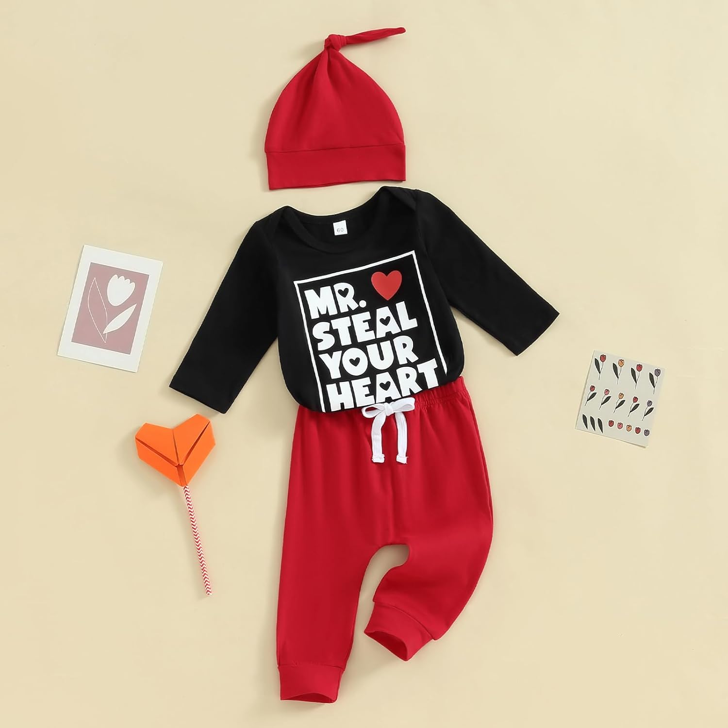 Perfect Cozy Baby Boy Outfit for Valentines Day