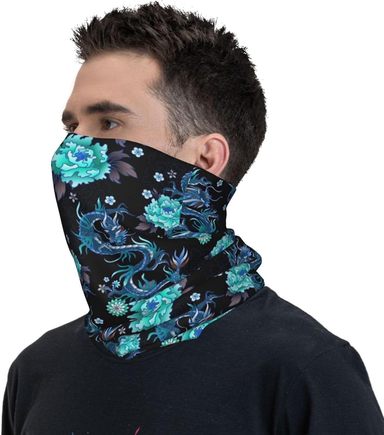 Ergonomic Reusable Multipurpose Face Mask Bandana