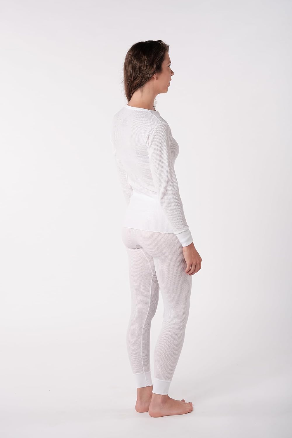Indera Womens Warmwear Thermal Crew and Pant Set