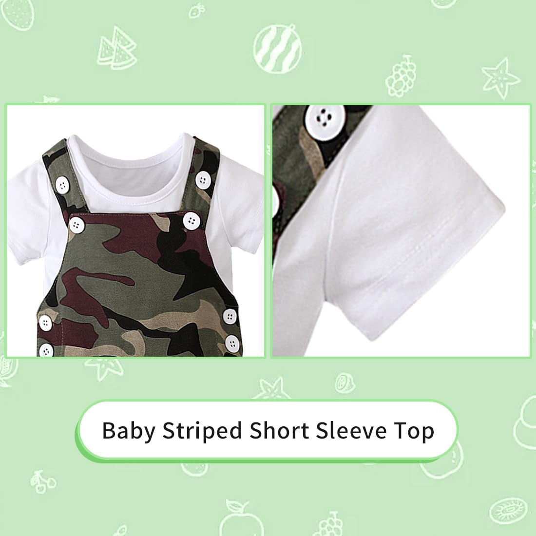 Perfect Playful Innocent Boys Cotton Short sleeve Dress Set
