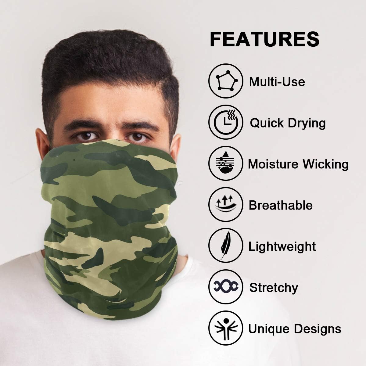 My Little Nest - camouflage face mask