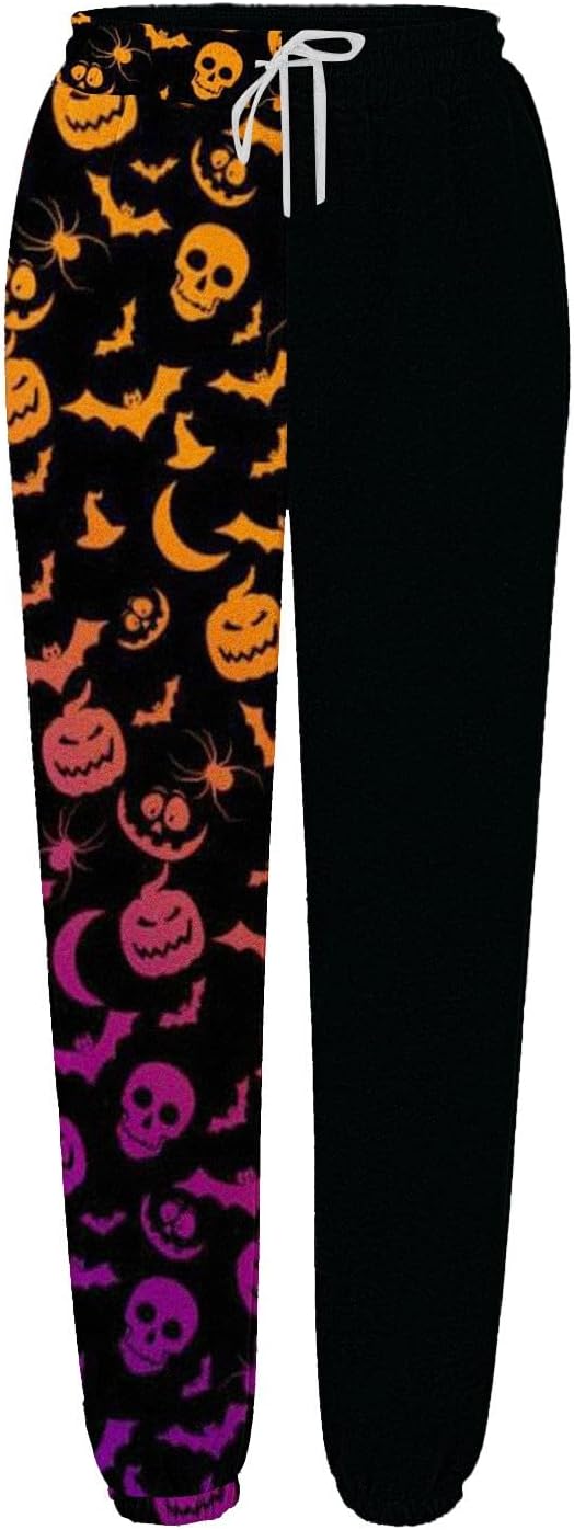 Casper Halloween Printed Baggy Sweatpants Casual Trendy Pants for Women