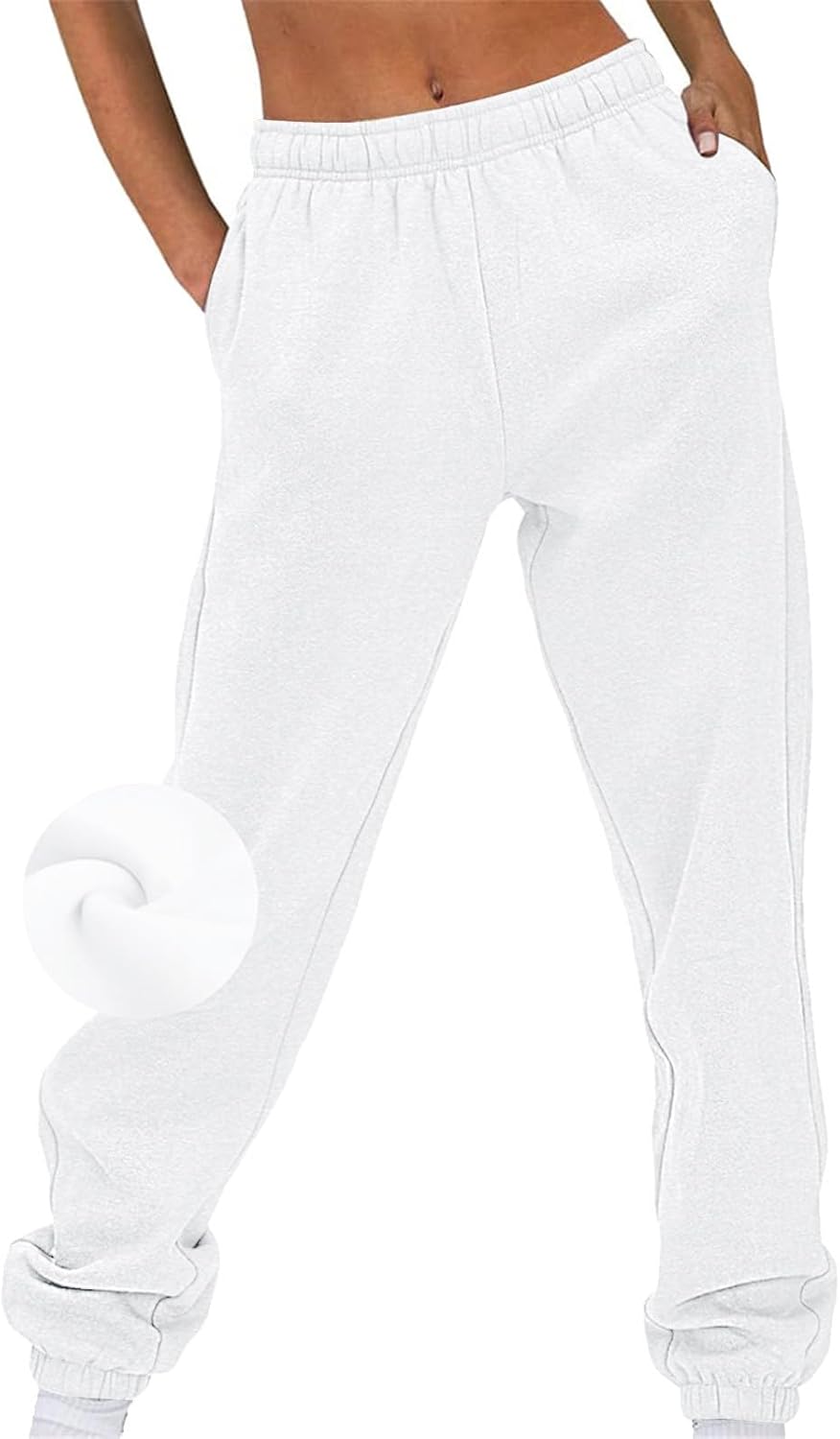 Generic Womens Cute High-Waisted Sweatpants