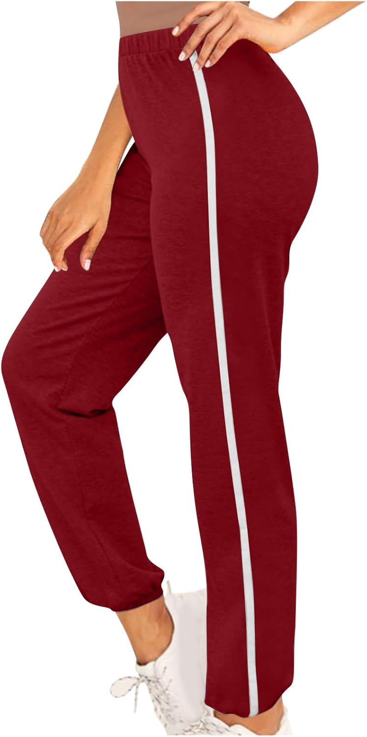 TANGNADE Womens Wide-Leg Lounge Pants