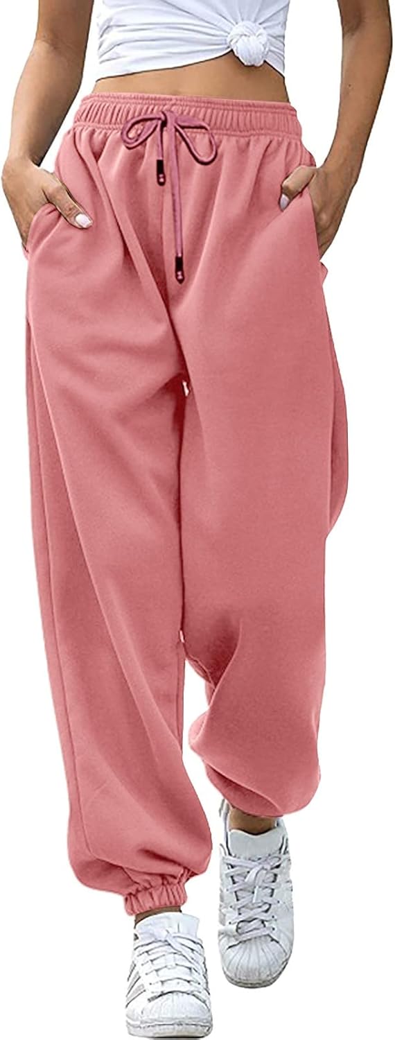 Fashionable 3-Pack of High-Waisted lounging sweatpants