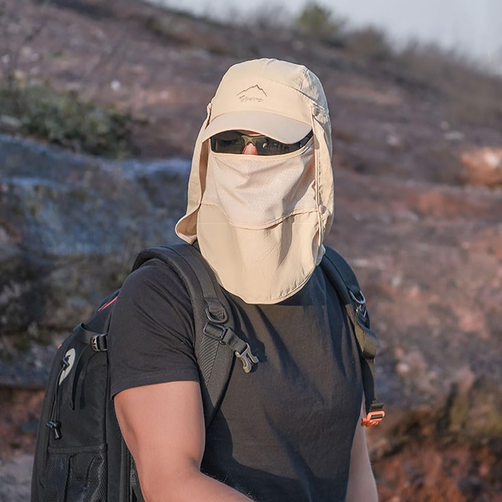 Gorra Protectora de Rostro Full Face Mask for Cycling Fishing