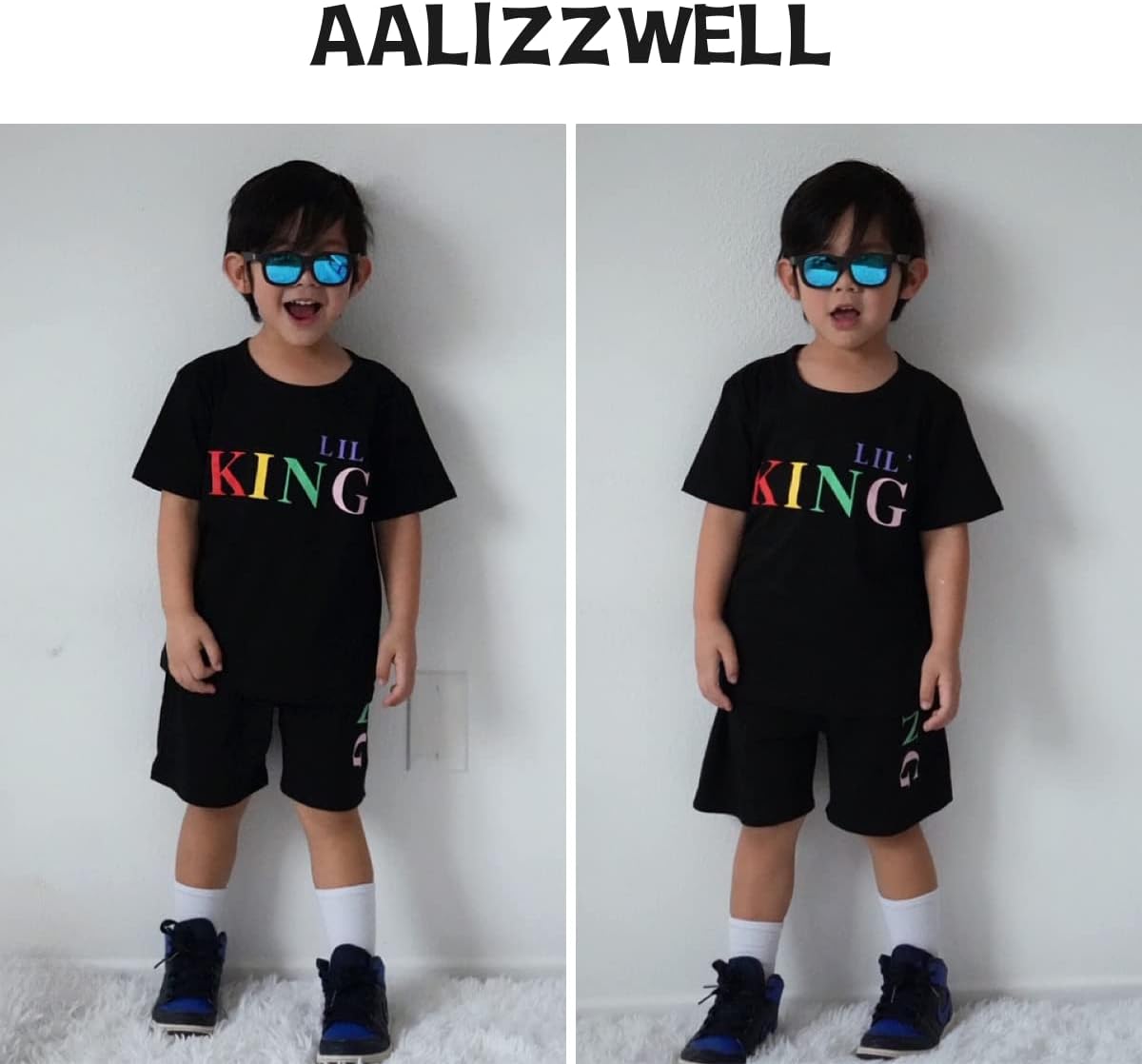 Aalizzwell Toddler Camouflage T-Shirt and Shorts Set Summer Essential