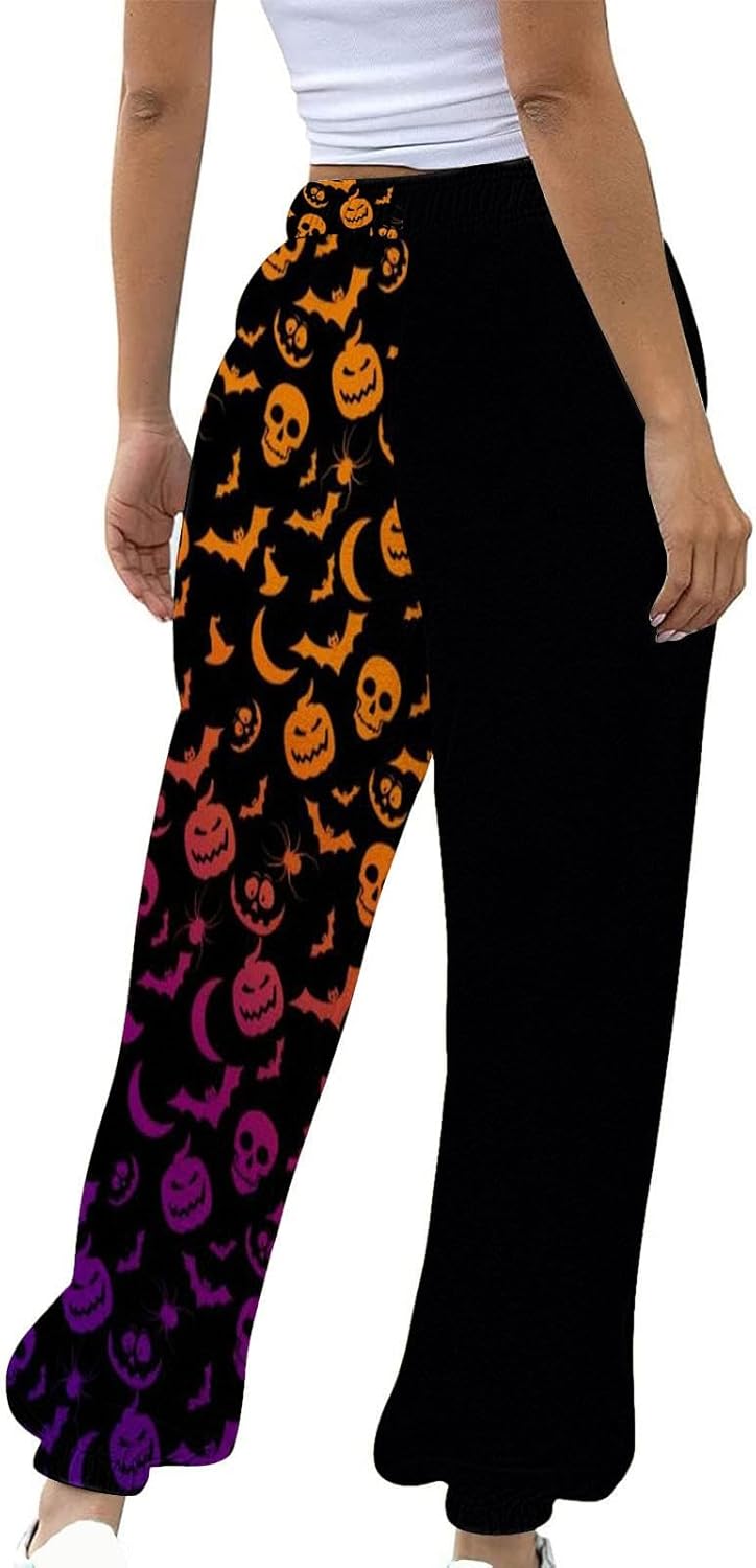 Casper Halloween Printed Baggy Sweatpants Casual Trendy Pants for Women