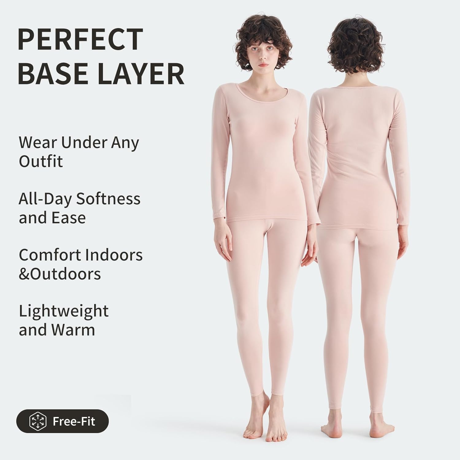 Simply Perfect Thermal Pajamas for Womens Autumn Winter