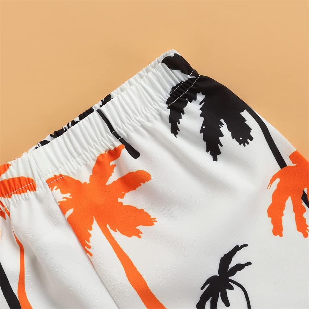 Flip-Flop Style Tanks Shorts for Boys Summer Fun