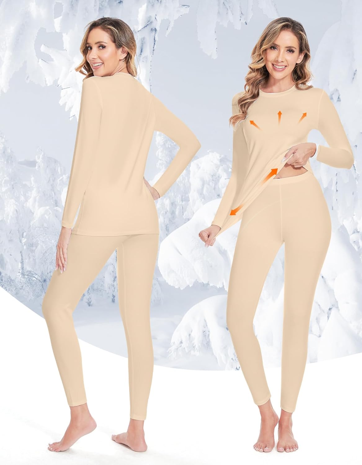 Thermal Underwear Set for Women