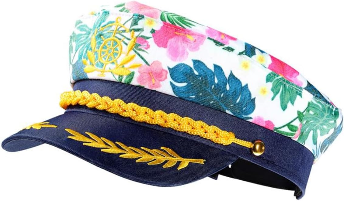 Tropical Sailor Captain Hat