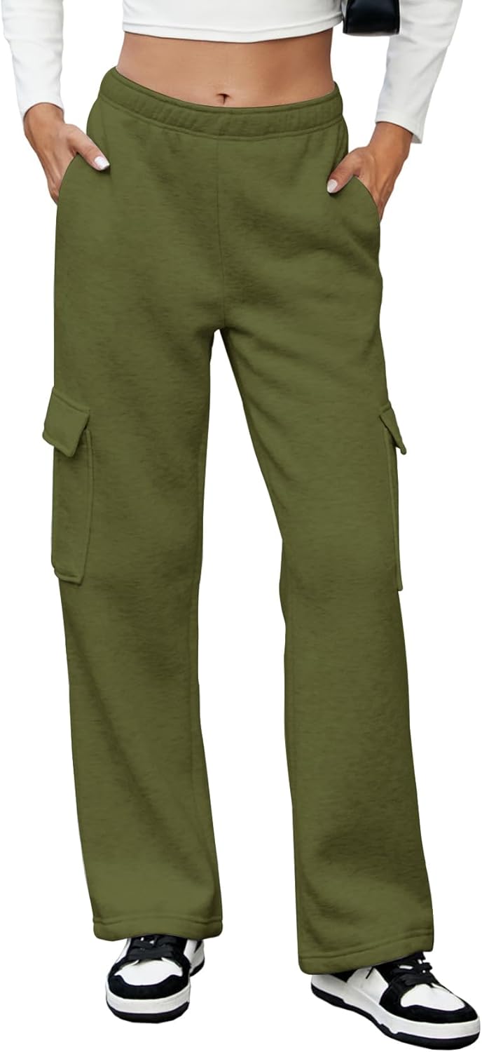 High-Quality Fleece Cargo Pants