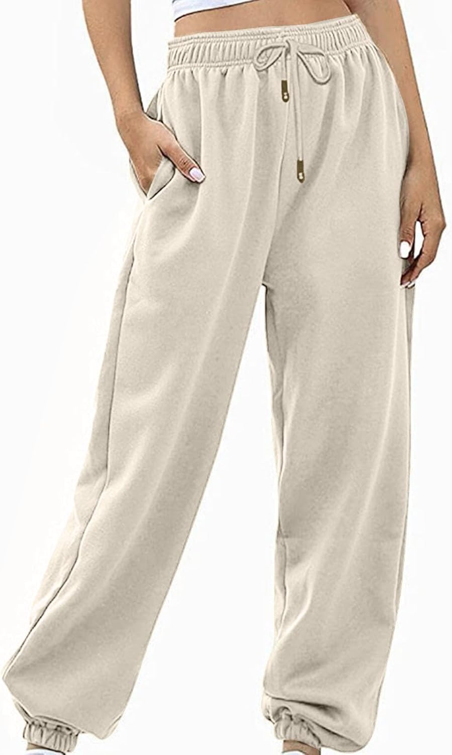 2024 Wide Leg Joggers Womens
