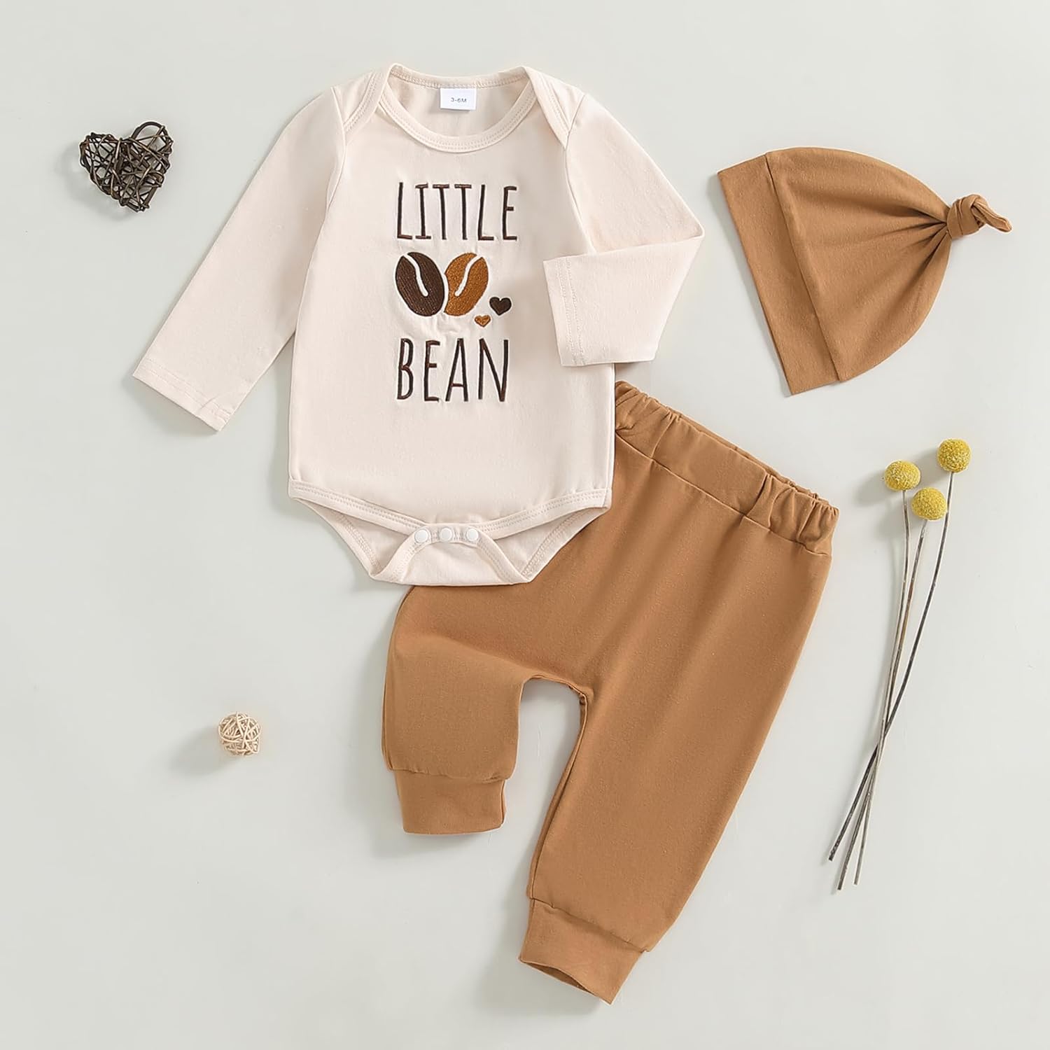 Newborn Baby Romper Pants Set for Boys Girls