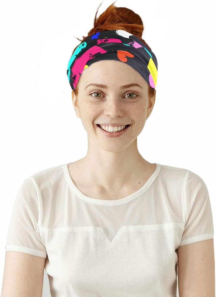 My Little Nest Multicolored Heart Balaclava Face Cover