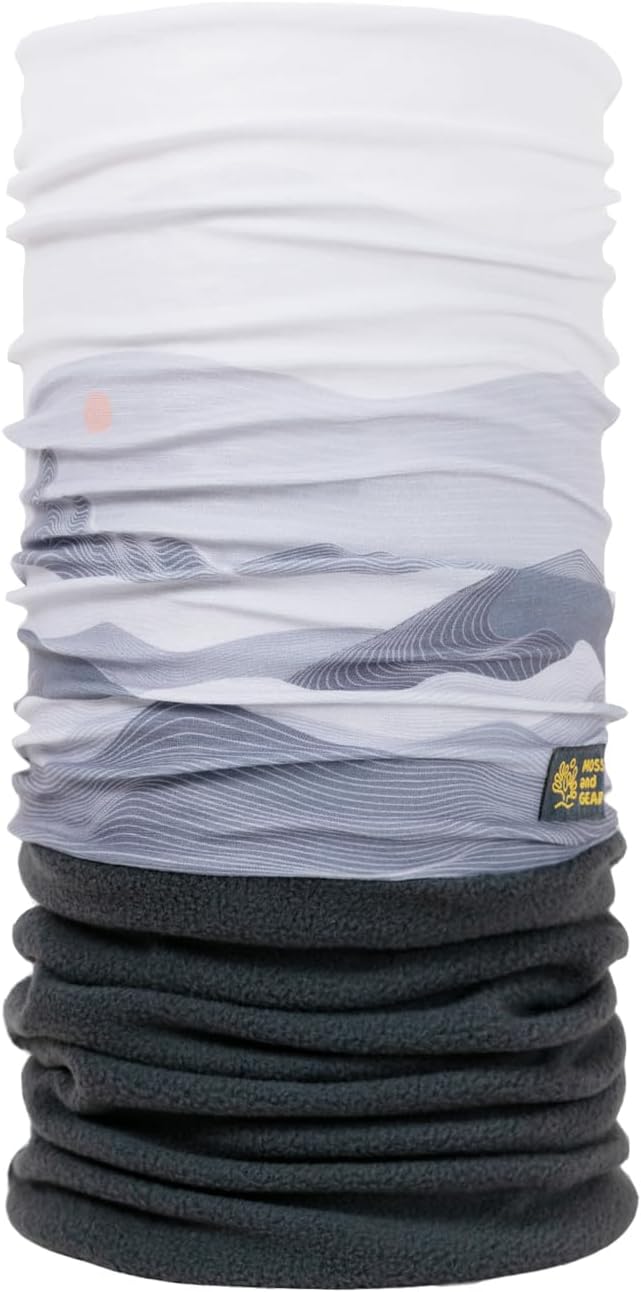 Winter-Ready Dual-Fabric Neck Gaiter for Cold Weather Activities