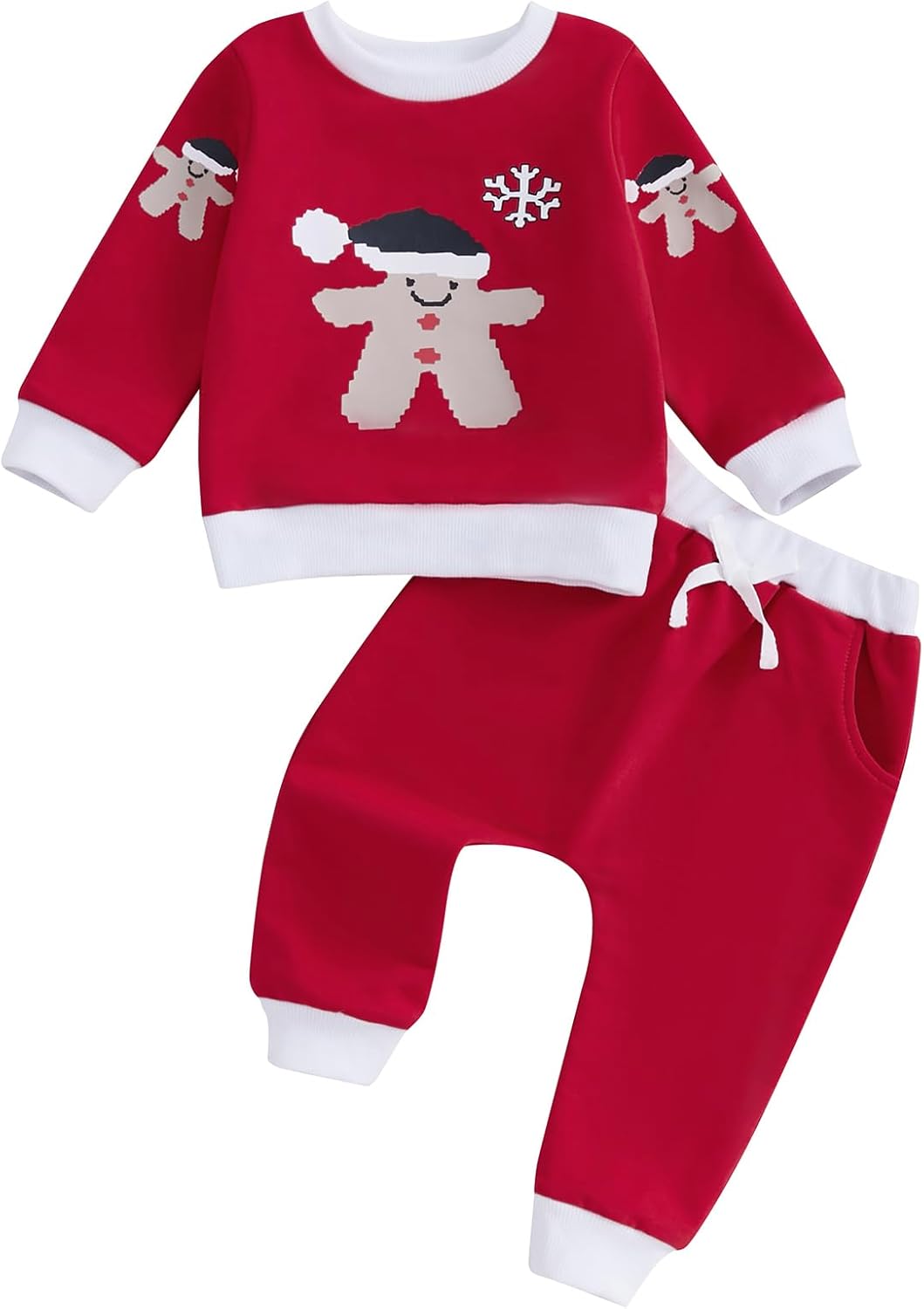 HAPRIZERA Christmas Toddler Set - Cute Truck Sweater Pants