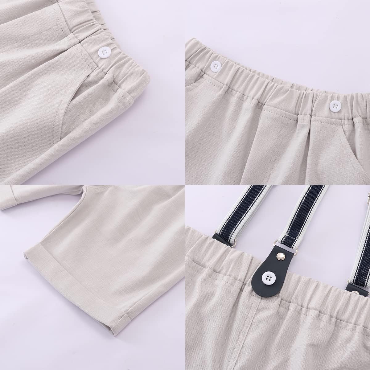 IDOPIP Baptism Outfits for Boys