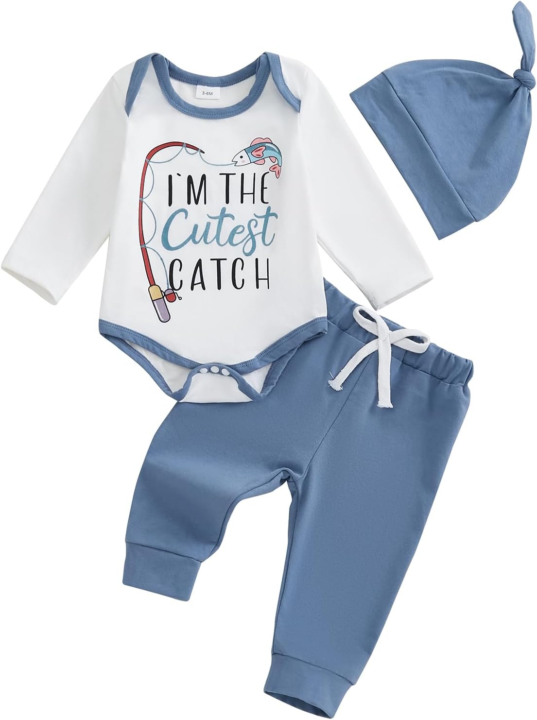 Fishing Fun 3-Pack Im the Cutest Catch Set for Boy