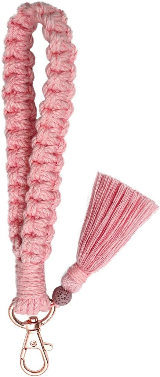 Eco-Friendly Macrame Keychain for Women