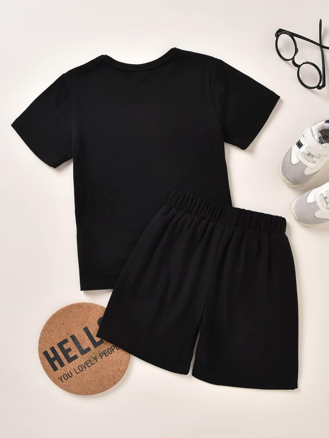 Aalizzwell Toddler Camouflage T-Shirt and Shorts Set Summer Essential