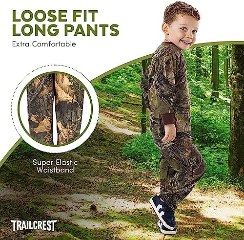TrailCrest Toddler Camo Outfit for Boys