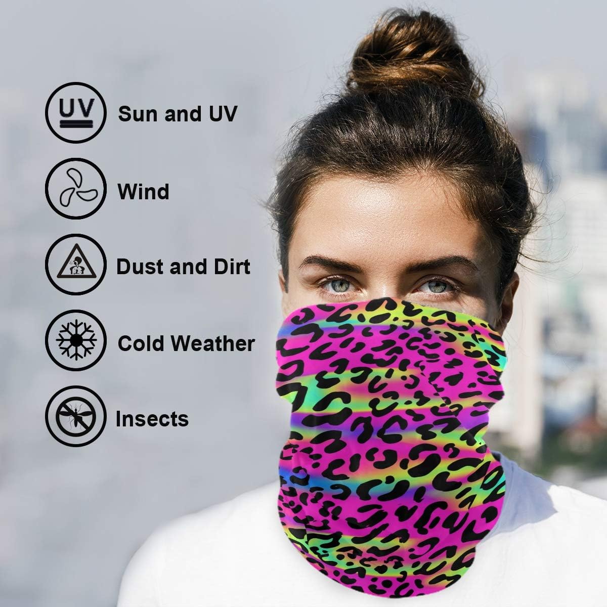 My Little Nest Leopard Balaclava Face Mask