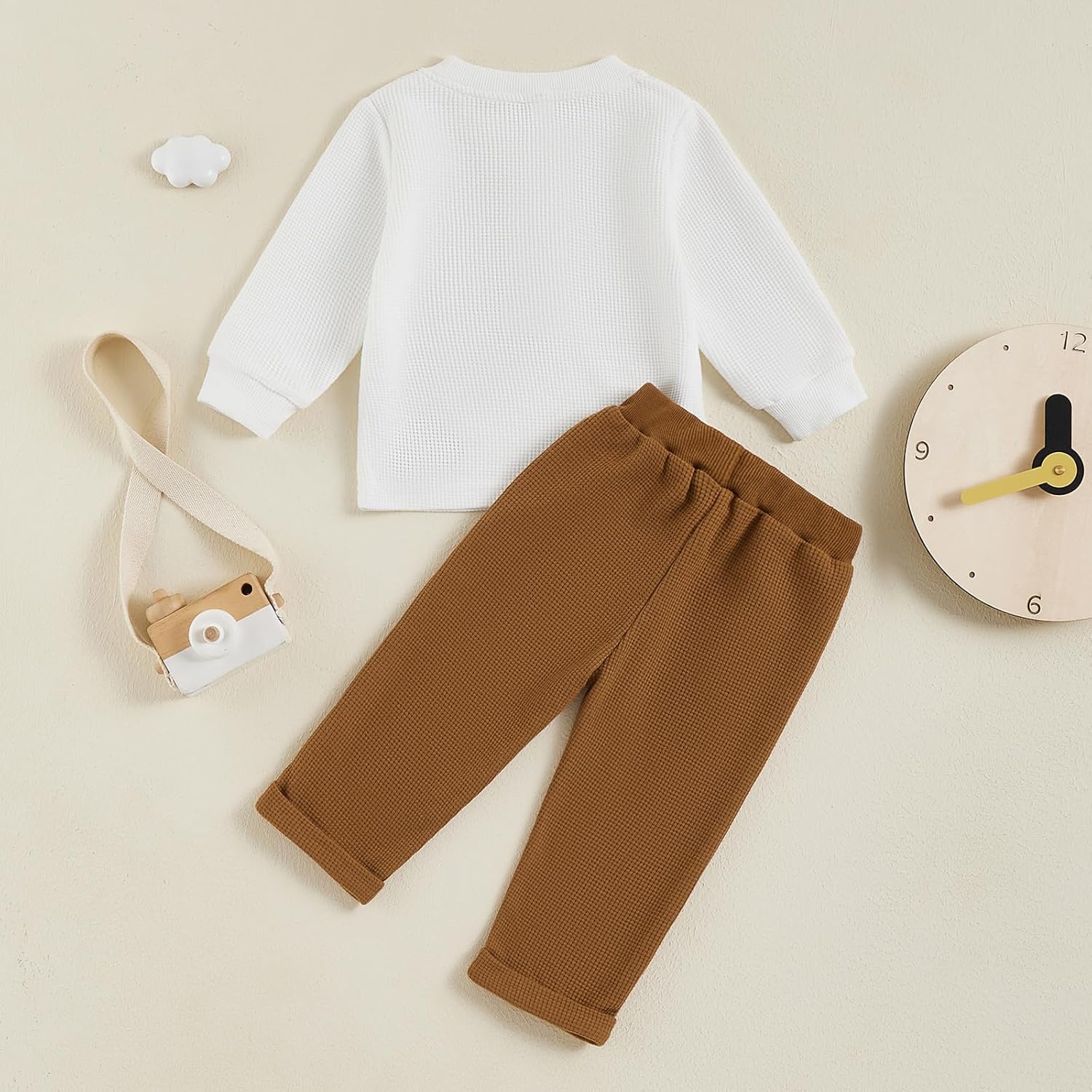 PENNSOY Kids Baby Boys Autumn 2PCS Outfit Set