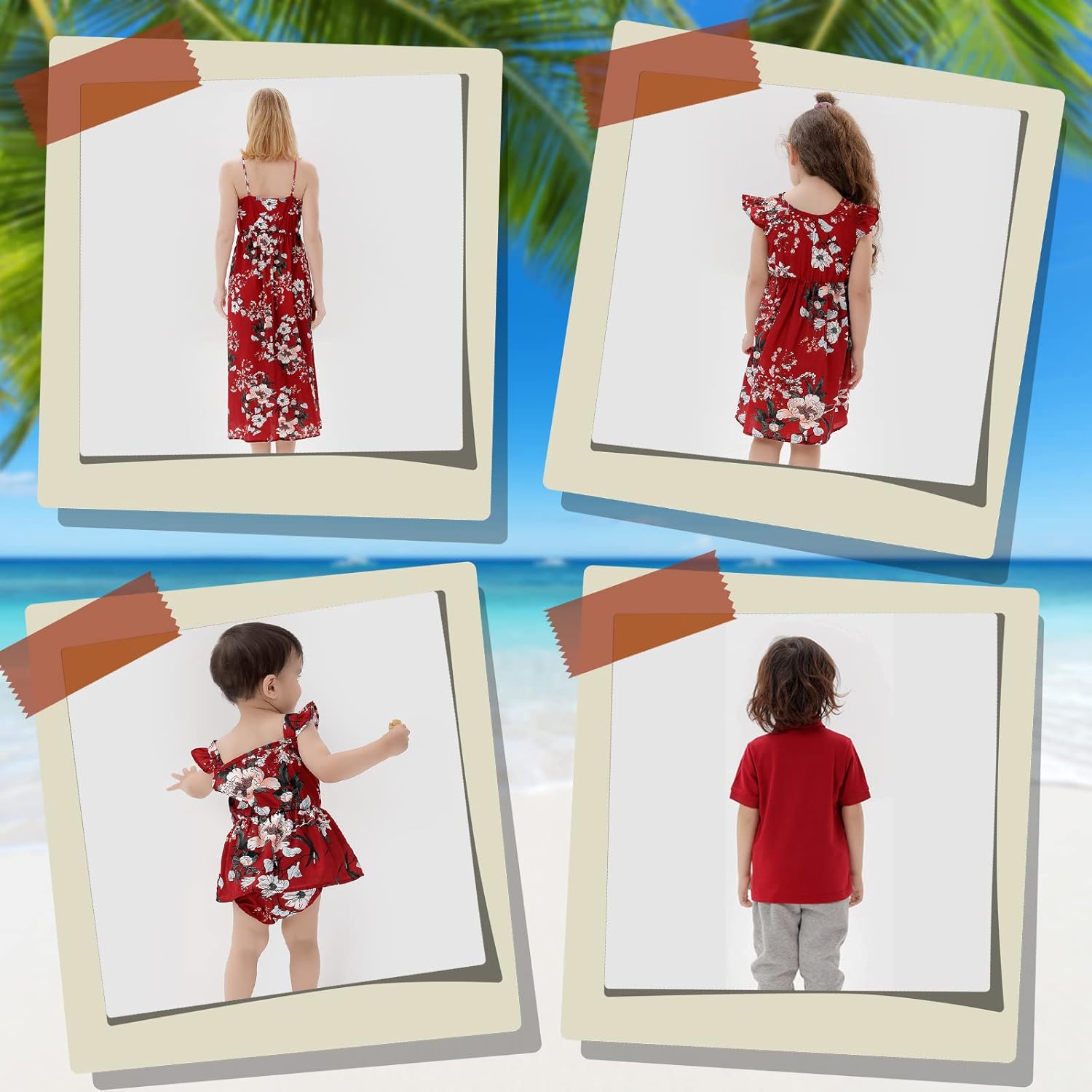 Stylish Family Matching Outfits for Summer