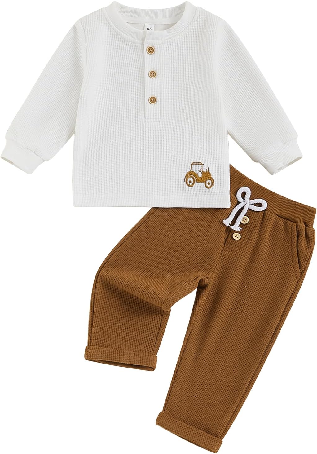 PENNSOY Kids Baby Boys Autumn 2PCS Outfit Set