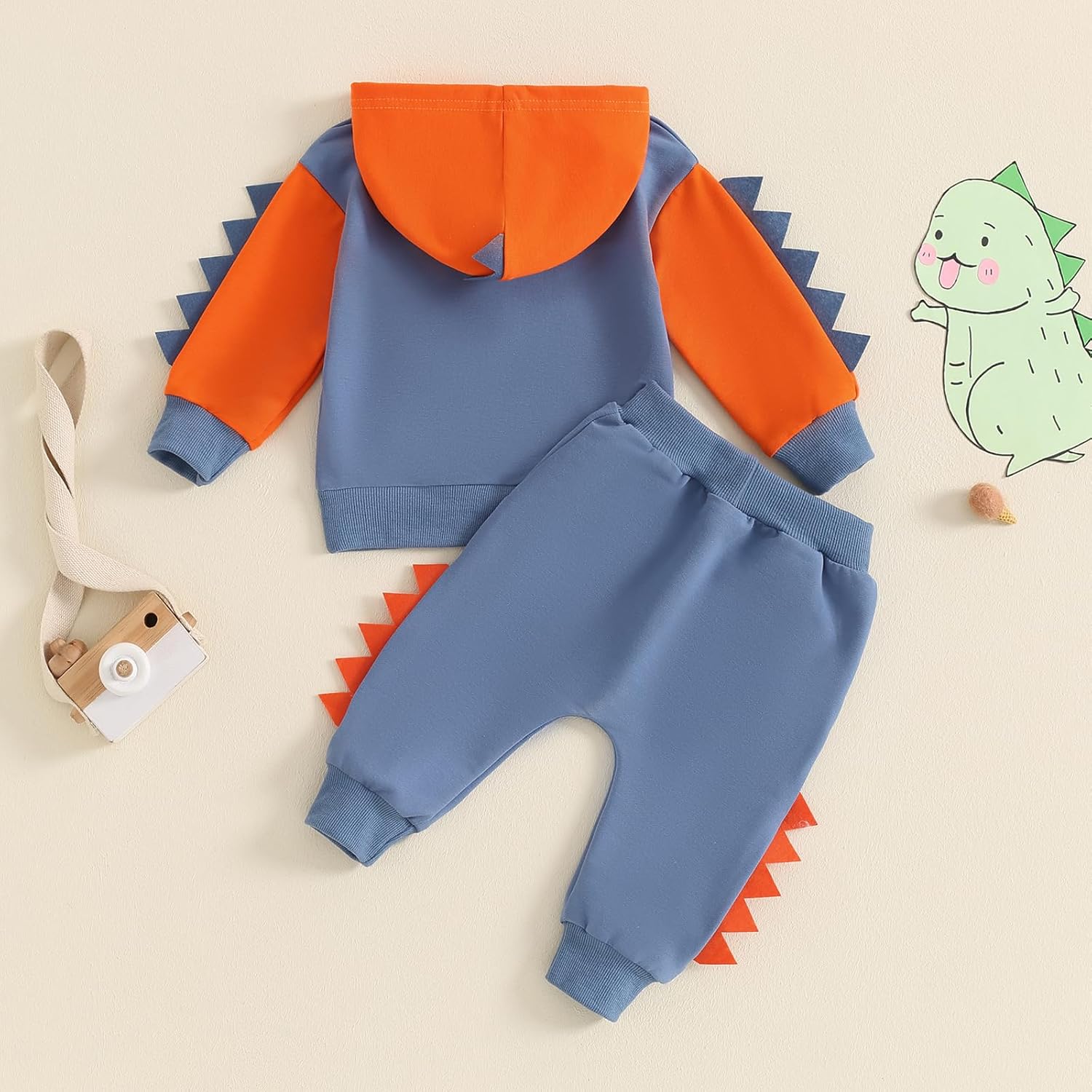 Dinosaur Toddler Boys Clothing Set for Fall Winter