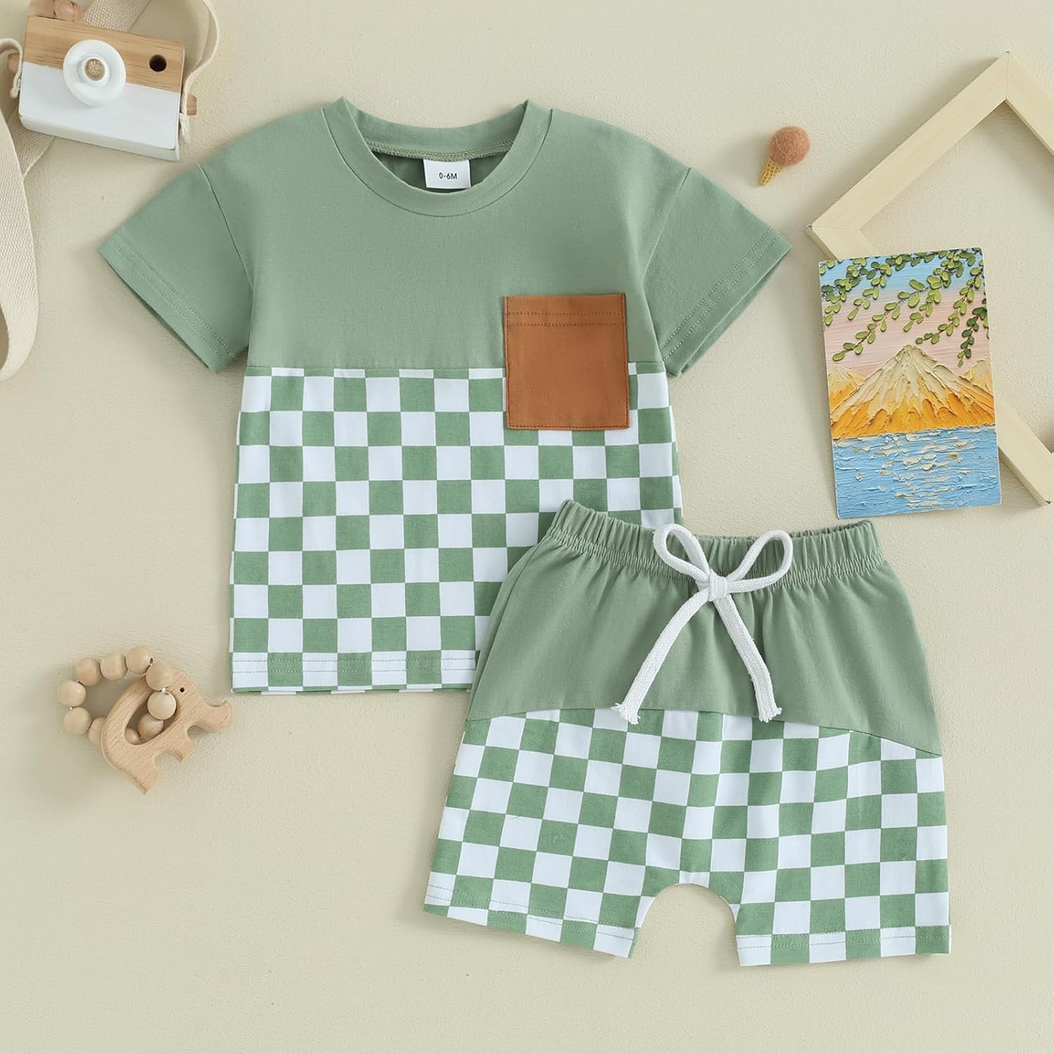 Perfect Trendy Baby Boy Summer Outfit