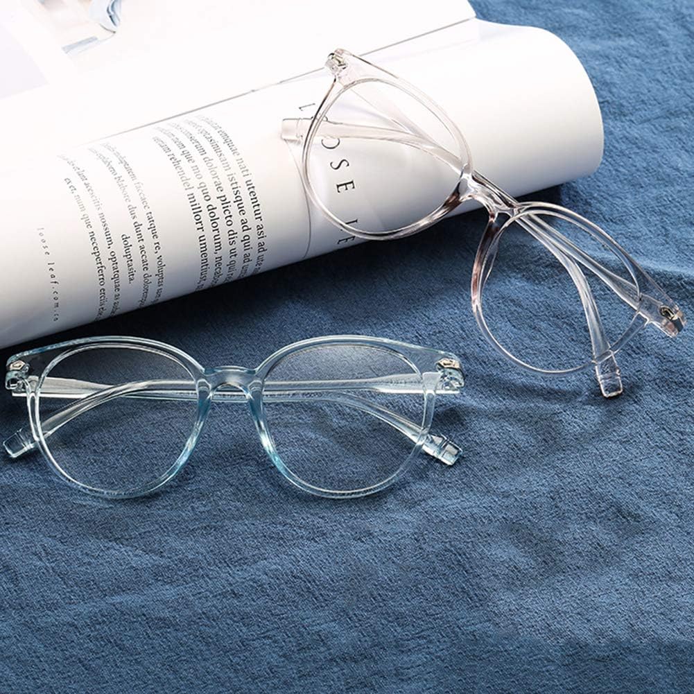 Oversized Eyewear with Transparent Lenses Packed with Style and Functionality