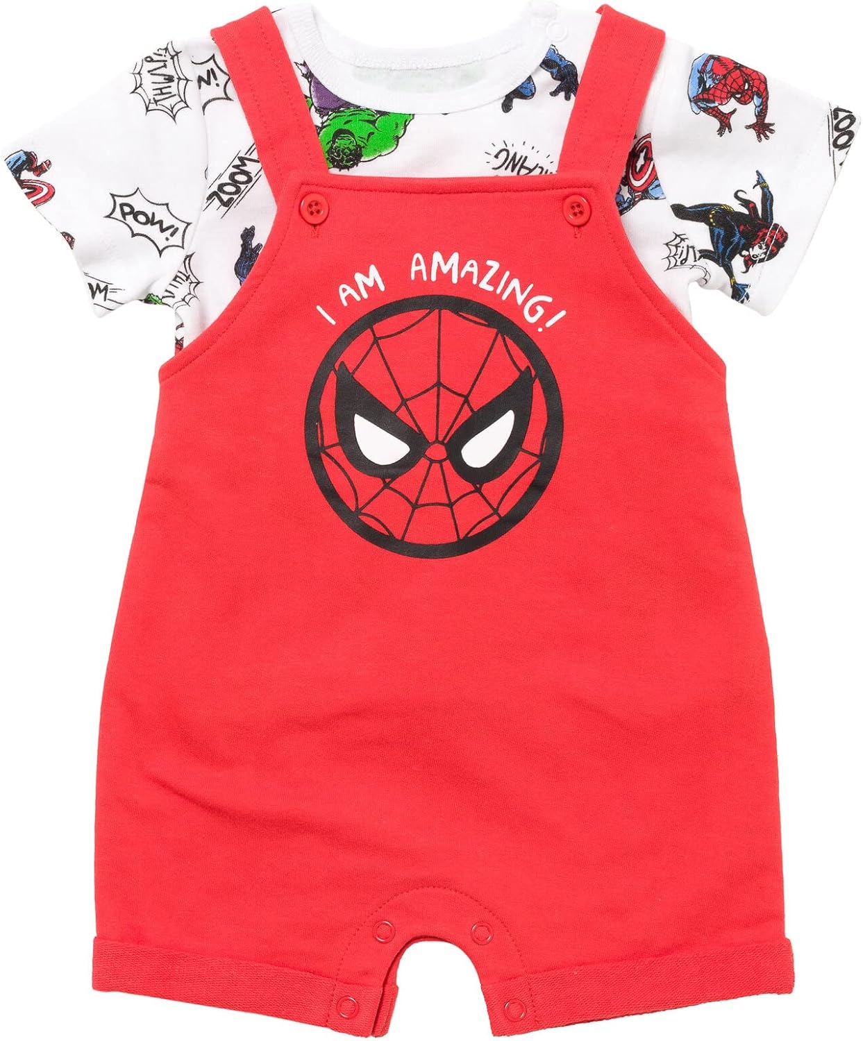 Marvel Avengers 3-Piece Baby Outfit Set