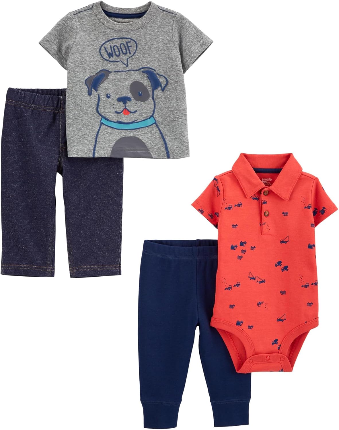 Simple Joys by Carters 4-Piece Style Set for Style Comfort
