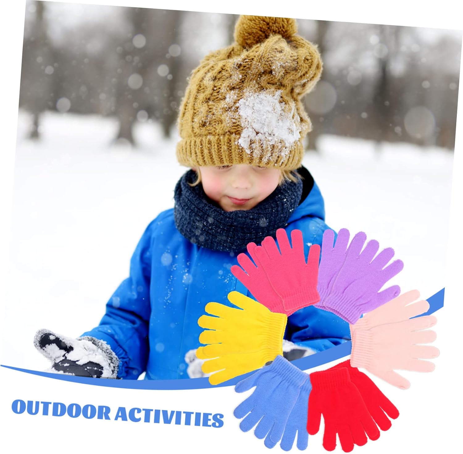 Warm Fleece Gloves Women