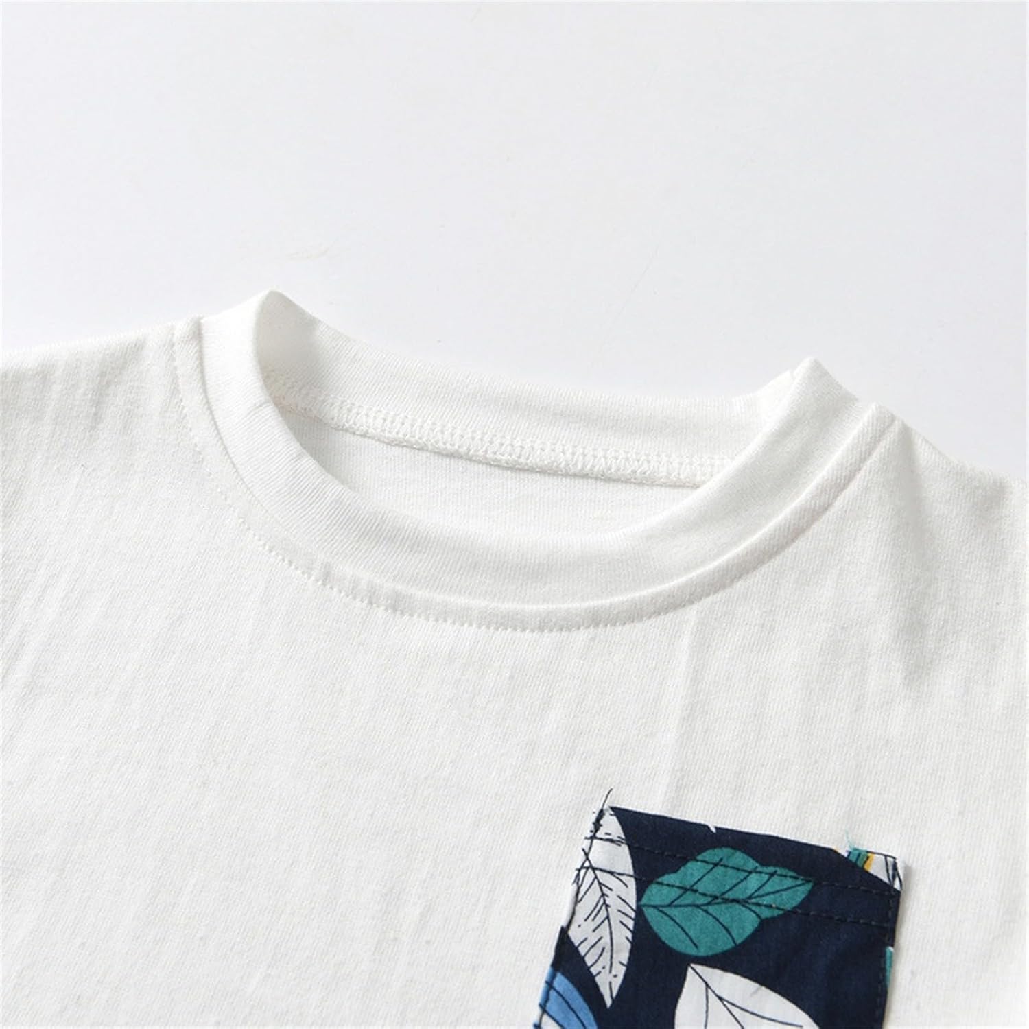 mal kids boys island print 2024 summer t-shirt set