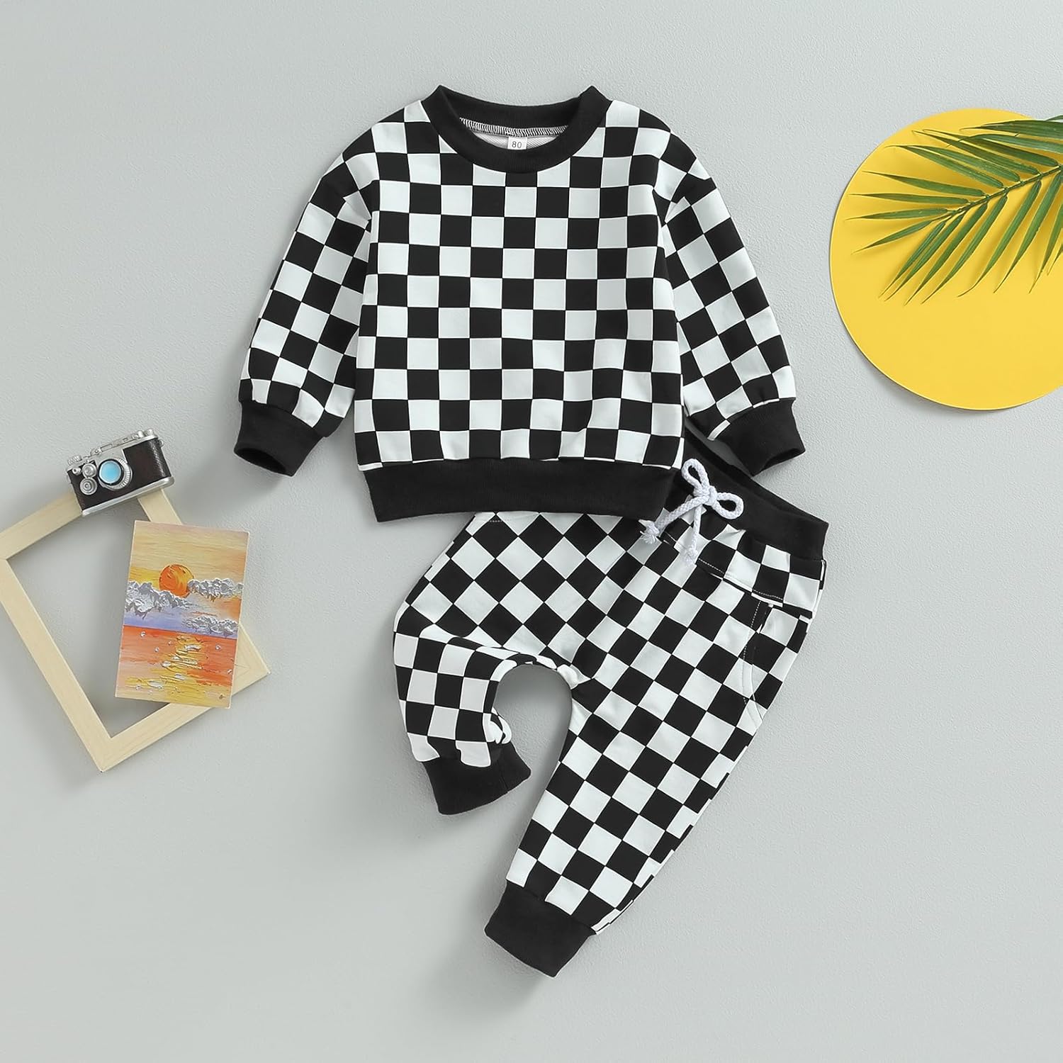 Style Meets Comfort Tucker Jr Checked Out-Pocket Set